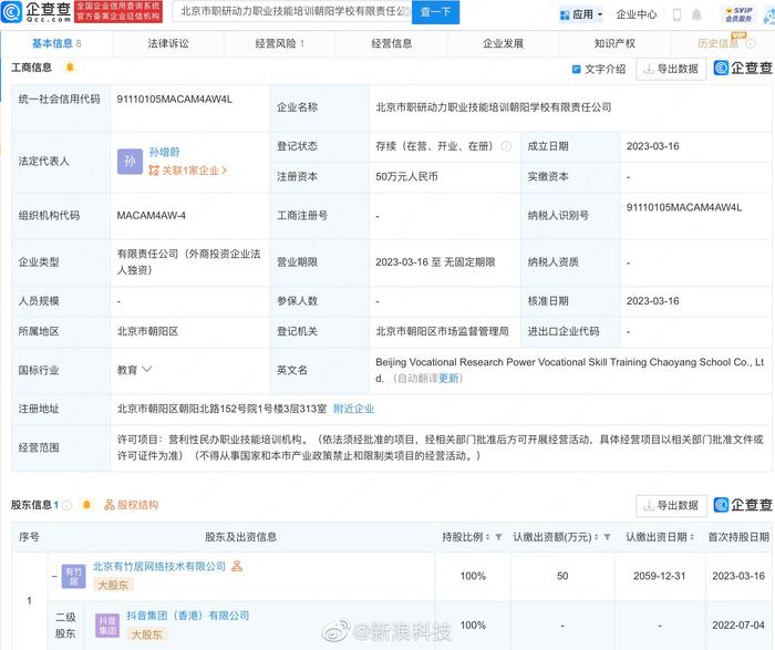 抖音北京職業(yè)技能培訓(xùn)學(xué)校 營利性民辦機構(gòu)的職業(yè)賦能新探索